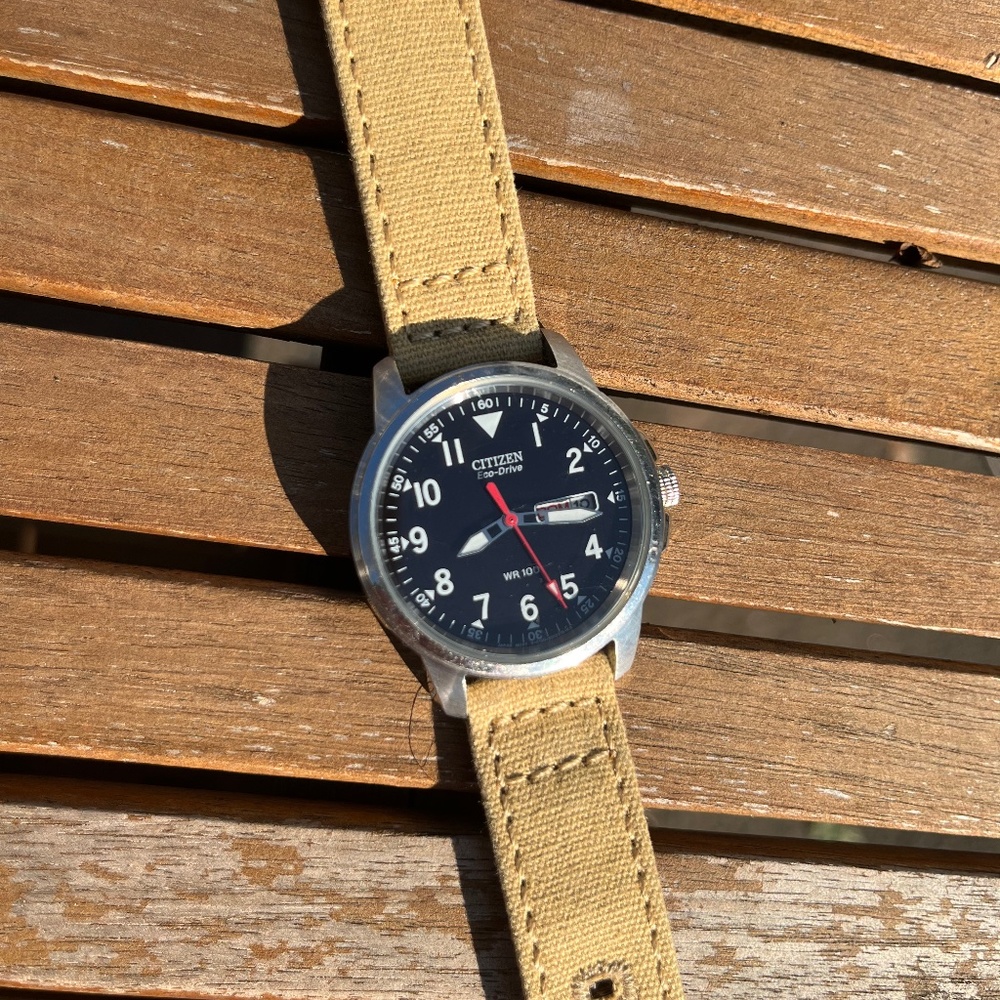 Citizen Men's Eco-Drive Weekender Garrison Field Watch